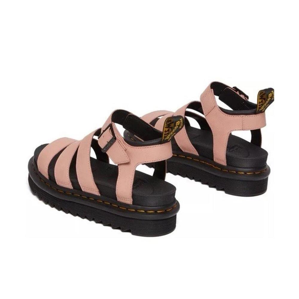 Dr. Martens Pink Leather Platform Strappy Sandals. NWOT - Picture 3 of 11